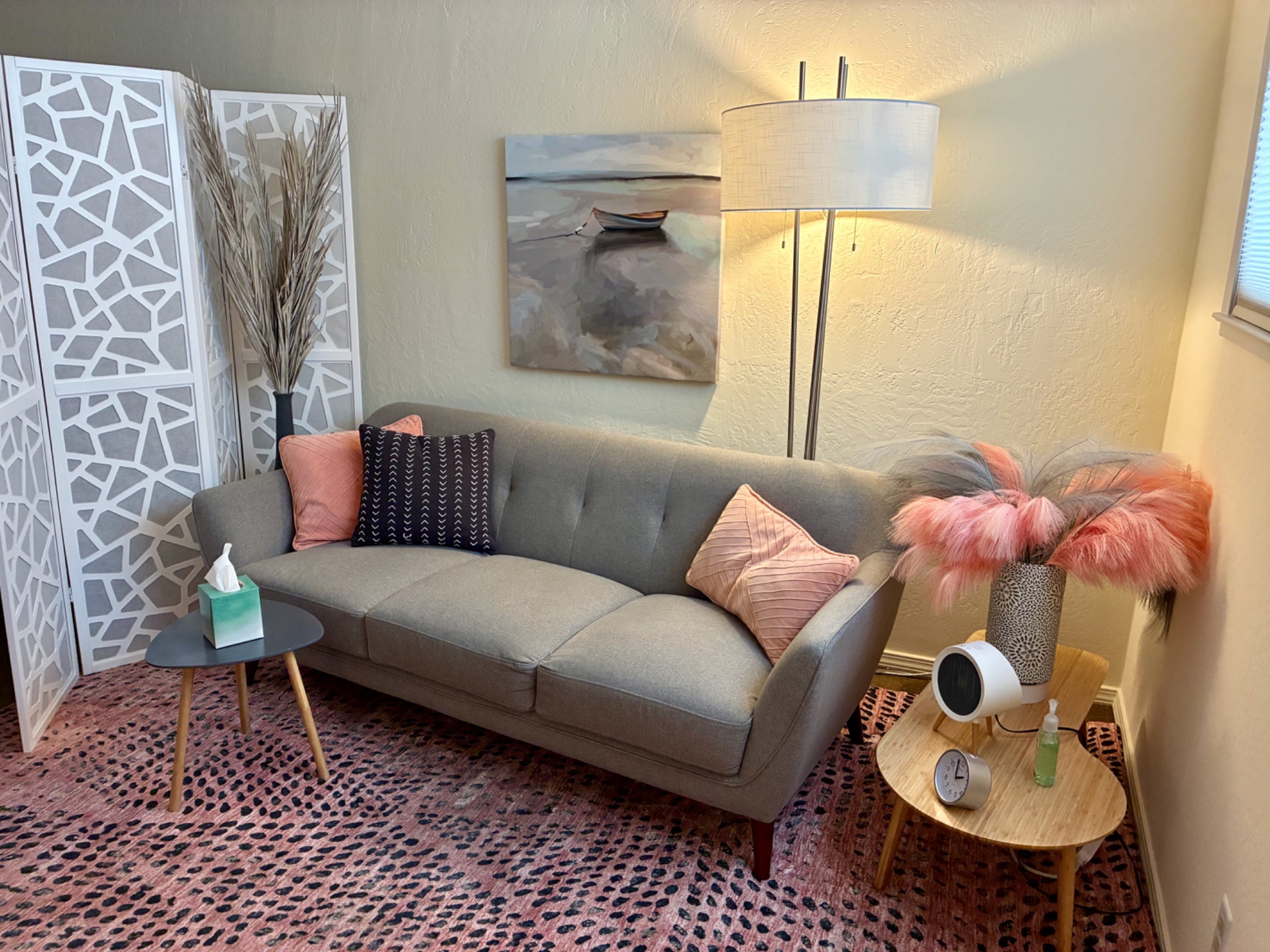 Judith Mathews therapy office